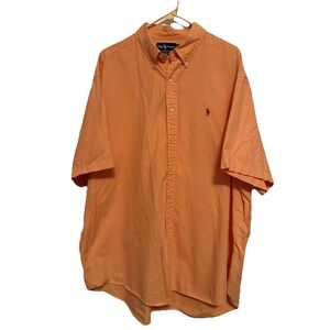 Ralph Lauren Blake Short Sleeve Button Down Shirt XXL